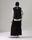 BELYANZA - Elara Outer Vest Black Renda