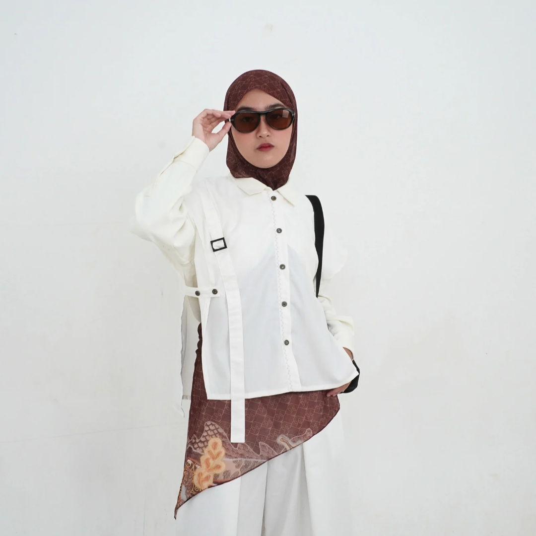 BELYANZA - Anna Top Outer Crop White