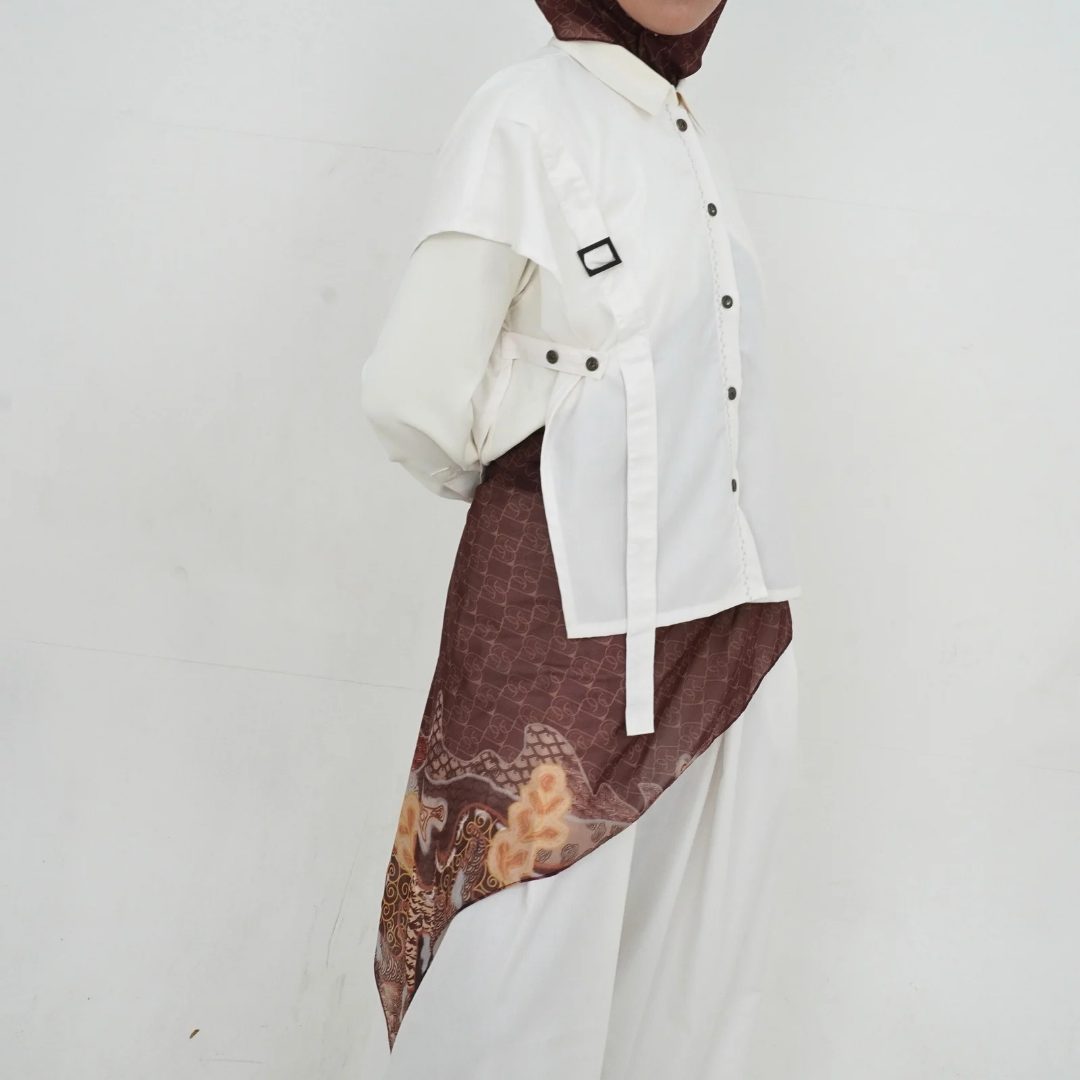 BELYANZA - Anna Top Outer Crop White