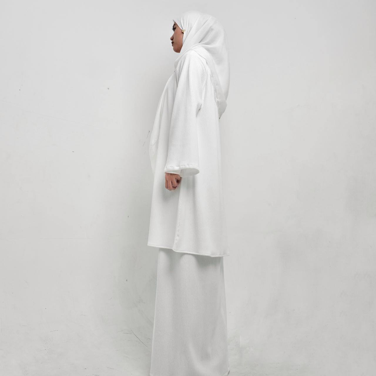 BELYANZA - Ayana One Set Atasan Skirt Basic White