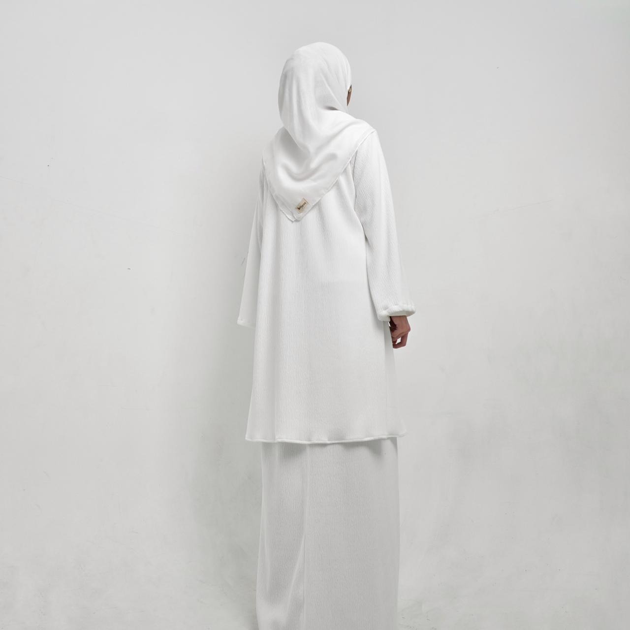 BELYANZA - Ayana One Set Atasan Skirt Basic White