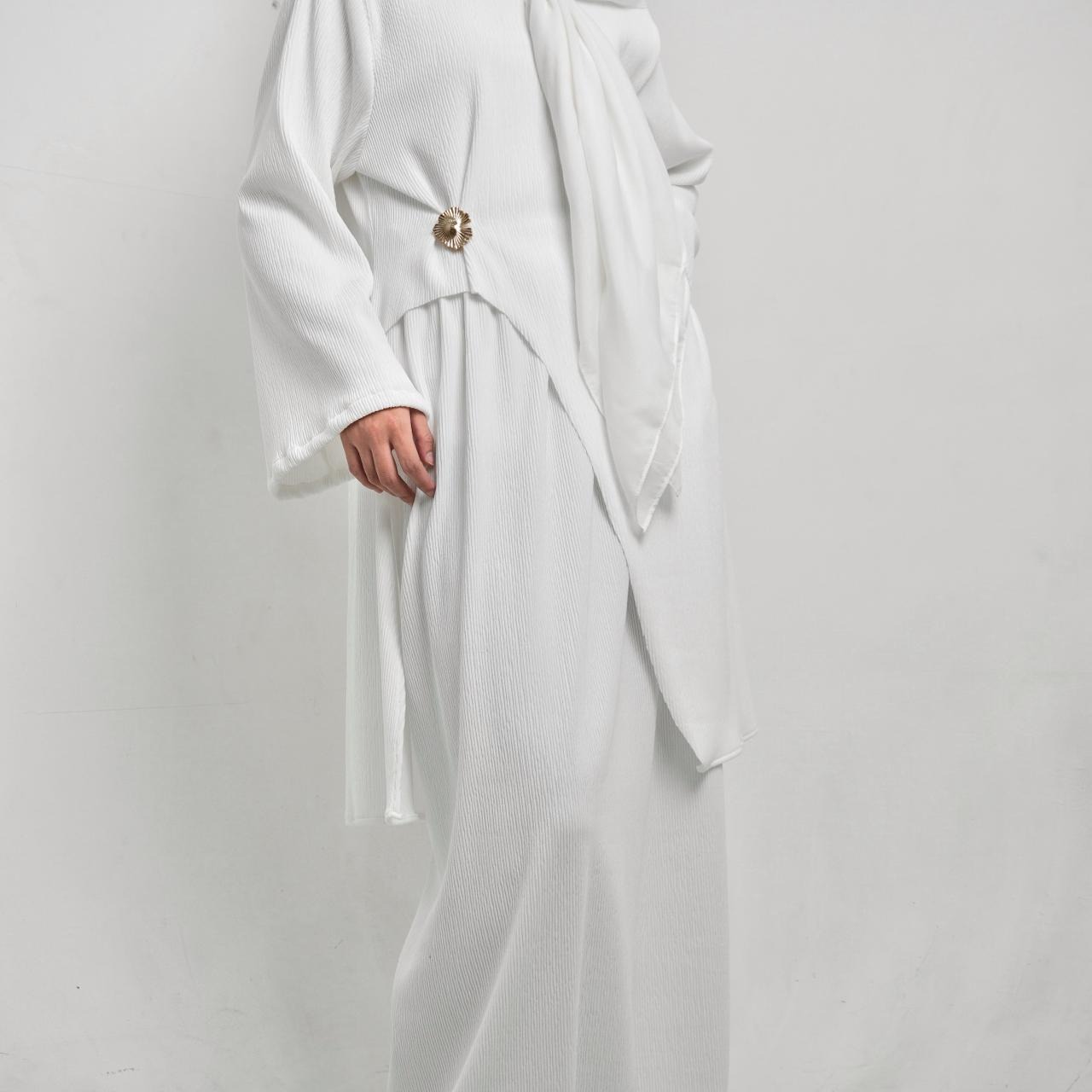 BELYANZA - Ayana One Set Atasan Skirt Basic White