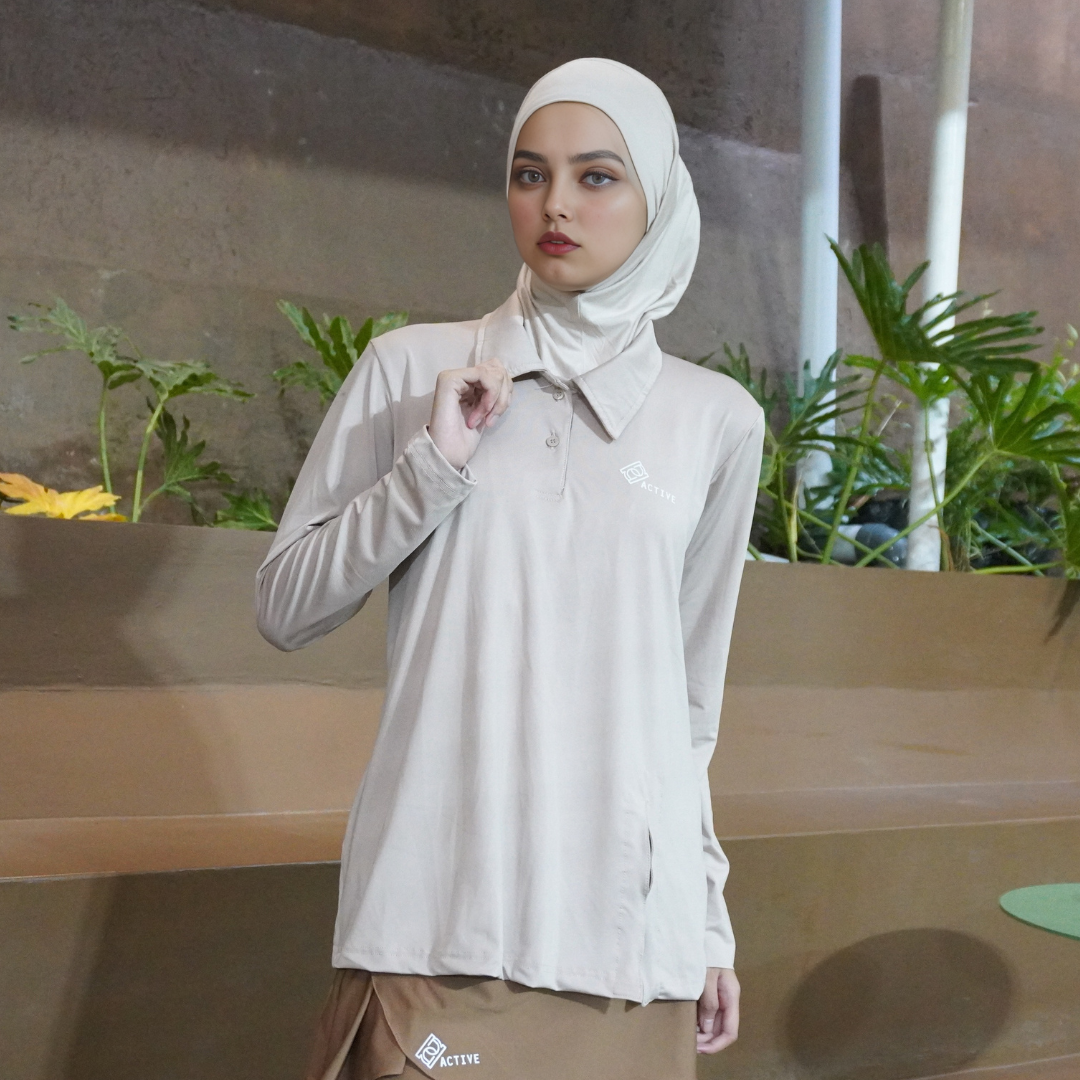 BELYANZA ACTIVE - Azalea Top Active Jersey High Cool Technology