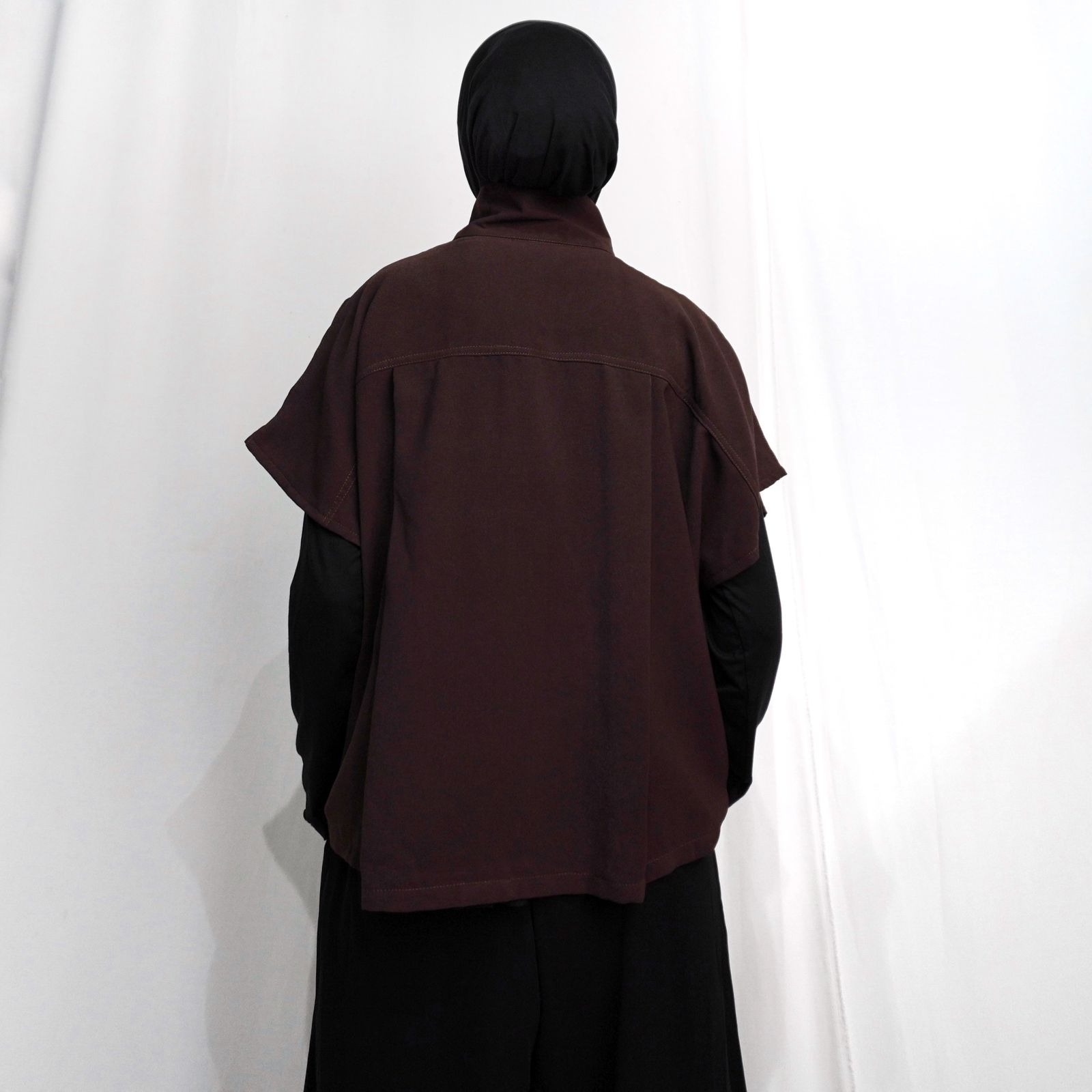 BELYANZA - Beiry Crop Top Outer Choco
