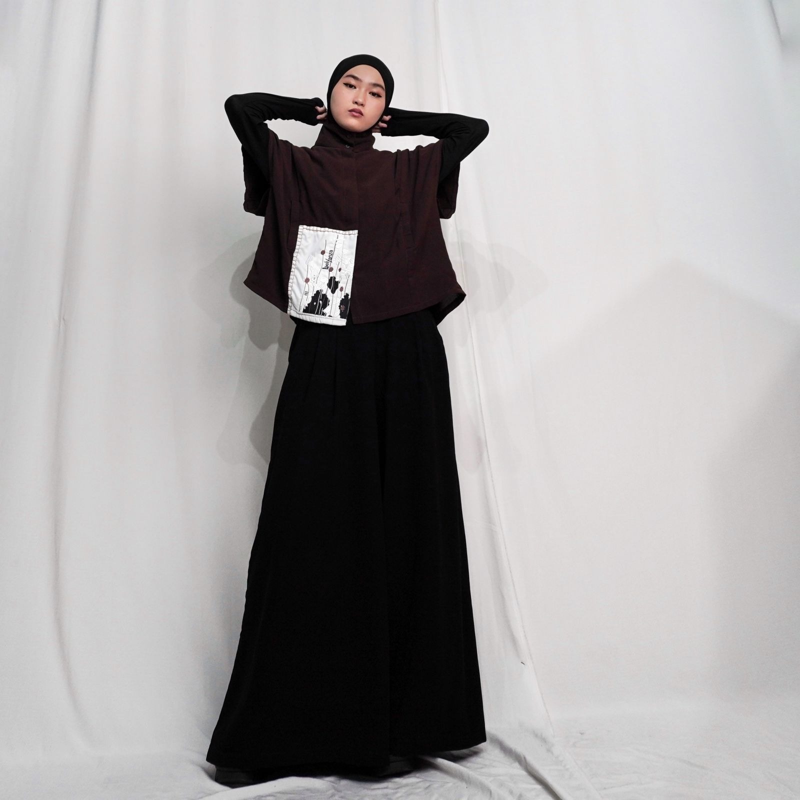 BELYANZA - Beiry Crop Top Outer Choco