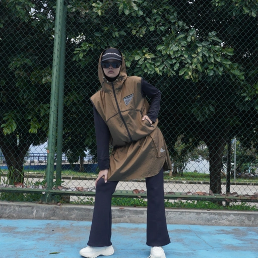 Image of BELYANZA ACTIVE - Ozala Vest Outer and Mini Skirt Dryfit Antibacterial for Woman Padel Zumba Running