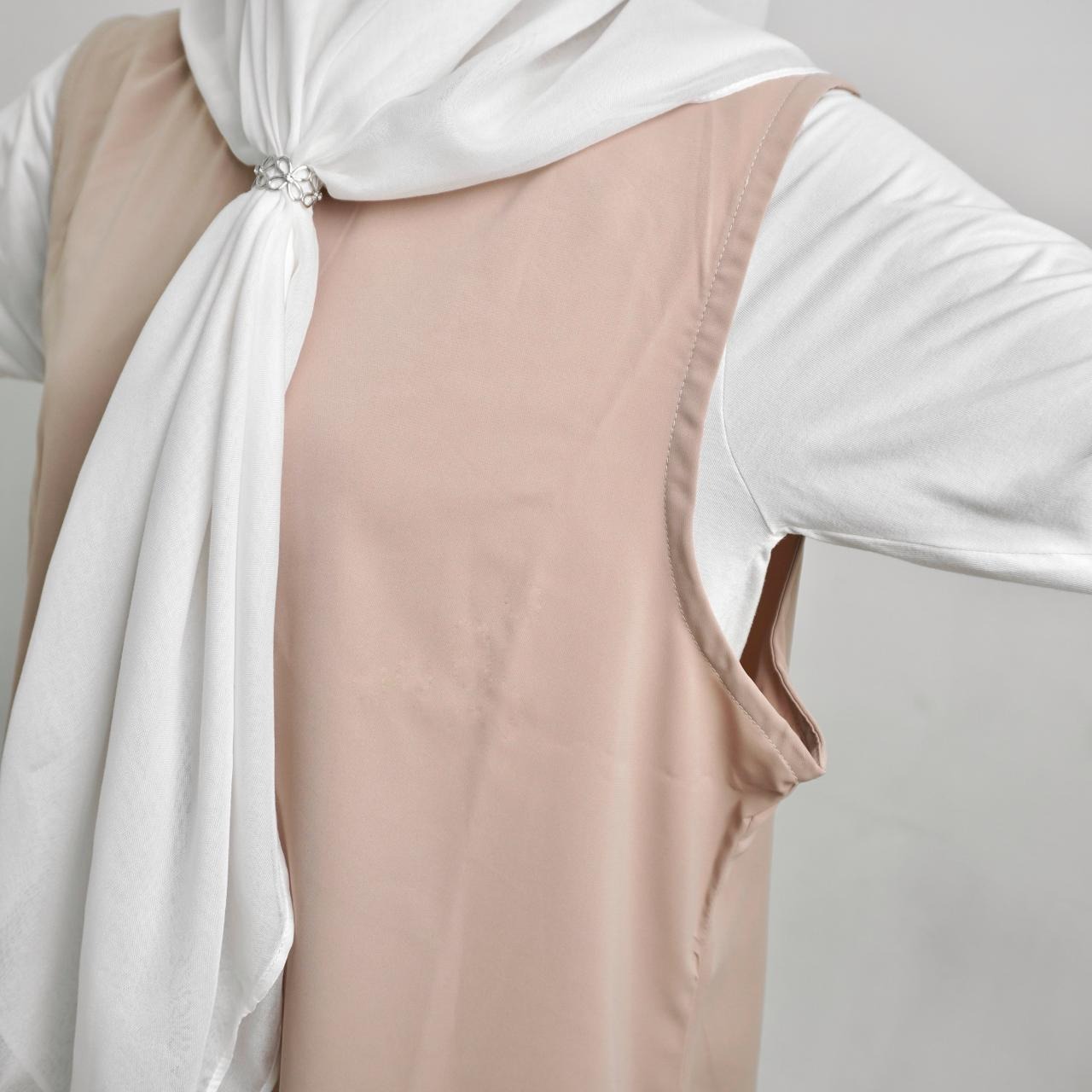 BELYANZA - Levy Inner Slevee Blouse Dusty Pink Salmon