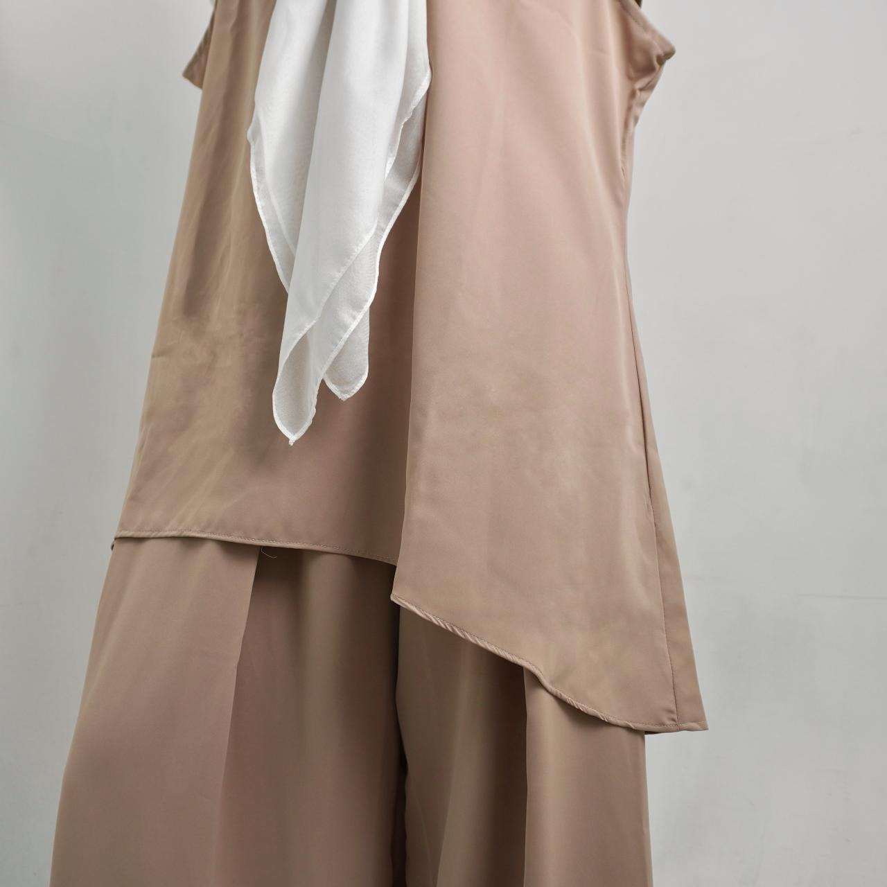 BELYANZA - Levy Inner Slevee Blouse Dusty Pink Salmon