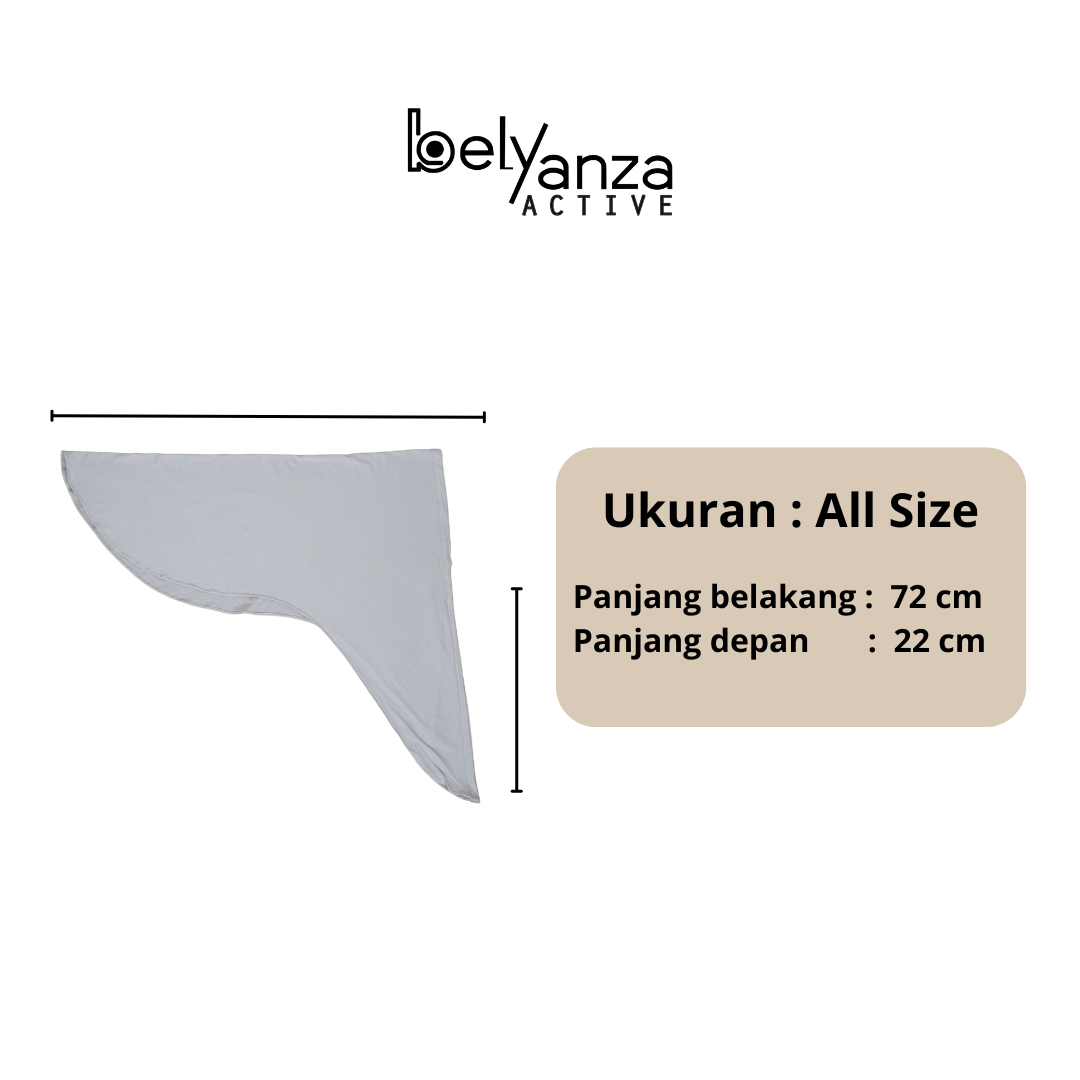 BELYANZA ACTIVE - Anara Hijab Sport Premium Alrism Dryfit Anti Bacterial