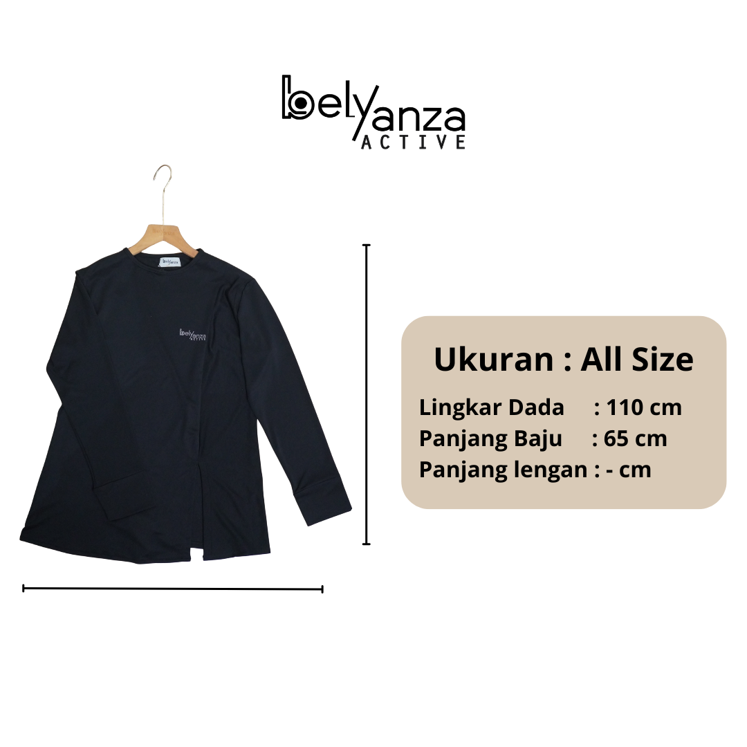BELYANZA ACTIVE - Azalea Top Active Jersey High Cool Technology