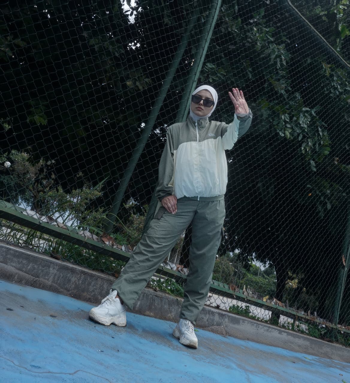BELYANZA ACTIVE - Blesta Jacket Sporty Women Dryfit Antibacterial Cream Padel Zumba Running