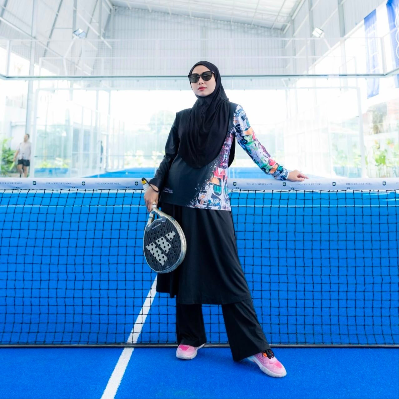BELYANZA ACTIVE - Leya Celana Rok Panjang Sport Dryfit Premium High Quality for Padel Running Zumba