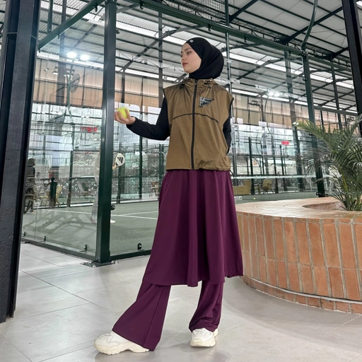 BELYANZA ACTIVE - Leya Celana Rok Panjang Sport Dryfit Premium High Quality for Padel Running Zumba