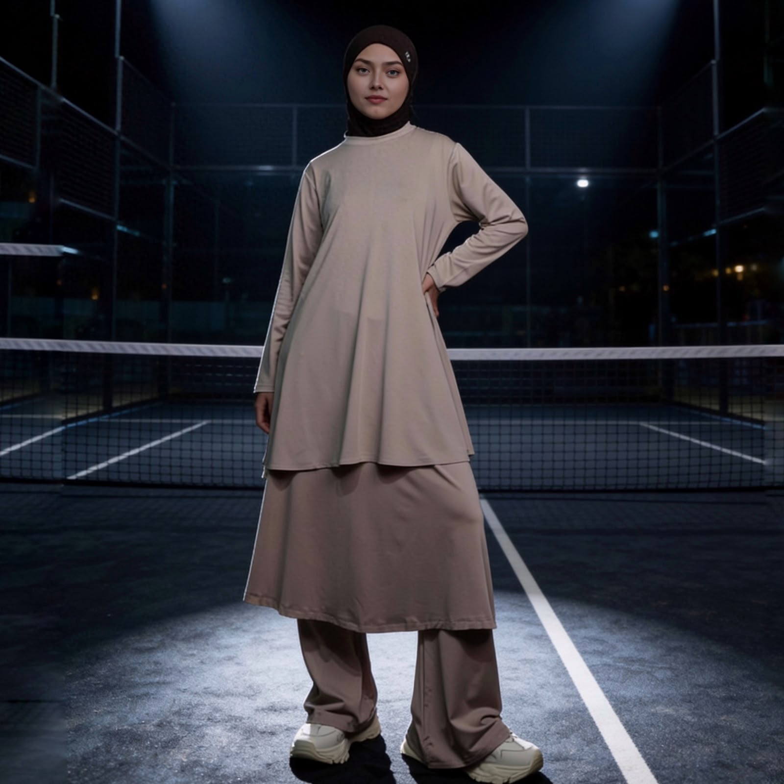 BELYANZA ACTIVE - Leya Celana Rok Panjang Sport Dryfit Premium High Quality for Padel Running Zumba