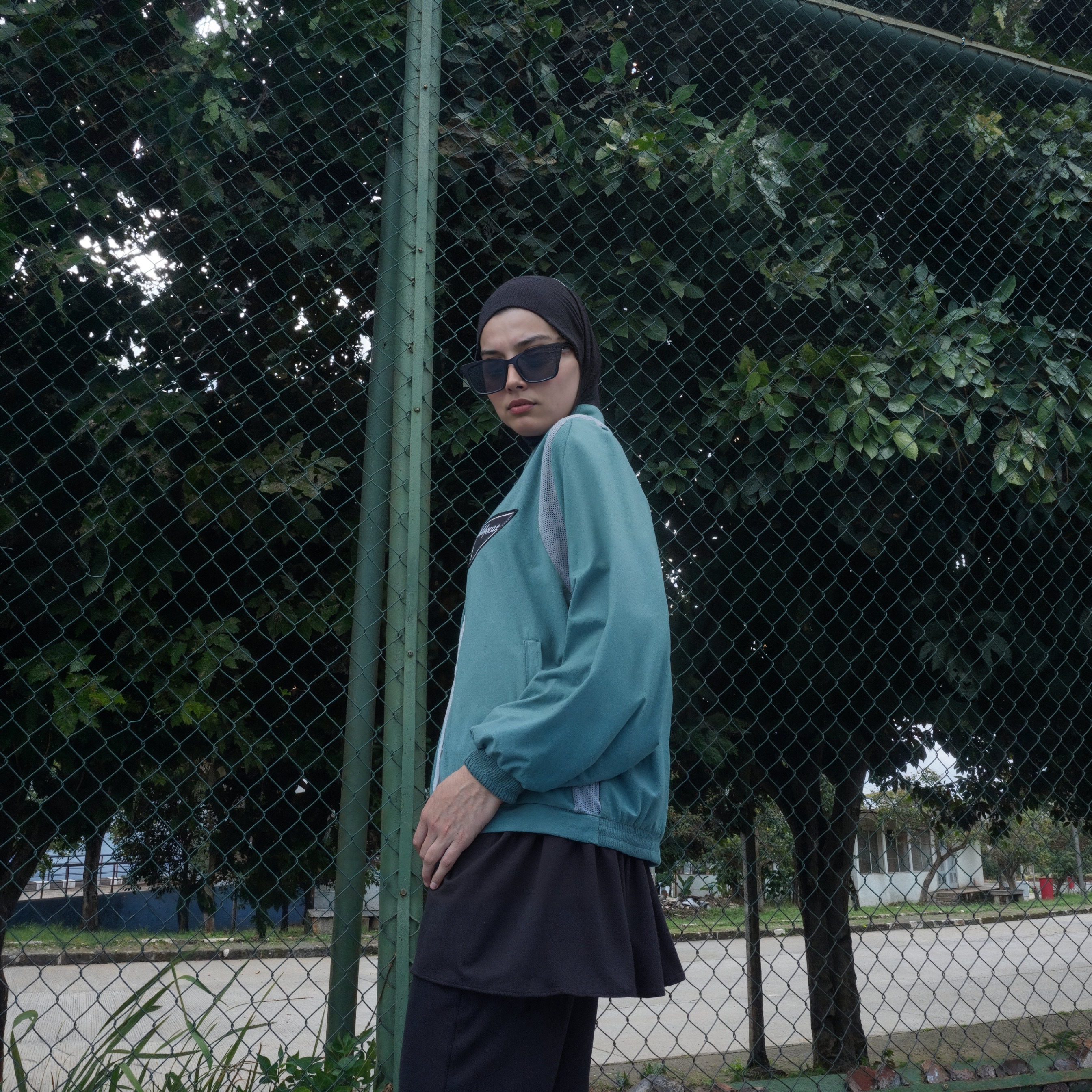 BELYANZA ACTIVE - Eluna Jacket Dryfit Antibaterial Sporty Teal Green