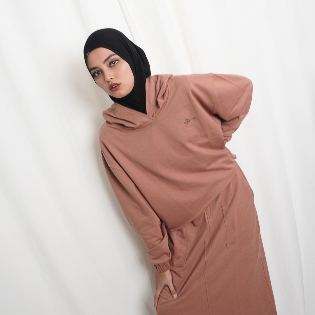 BELYANZA ACTIVE - Moody Hoodie Sweater Crop Top