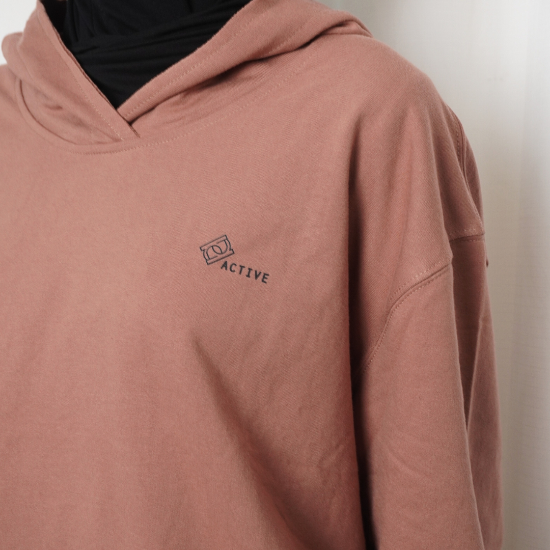 BELYANZA ACTIVE - Moody Hoodie Sweater Crop Top