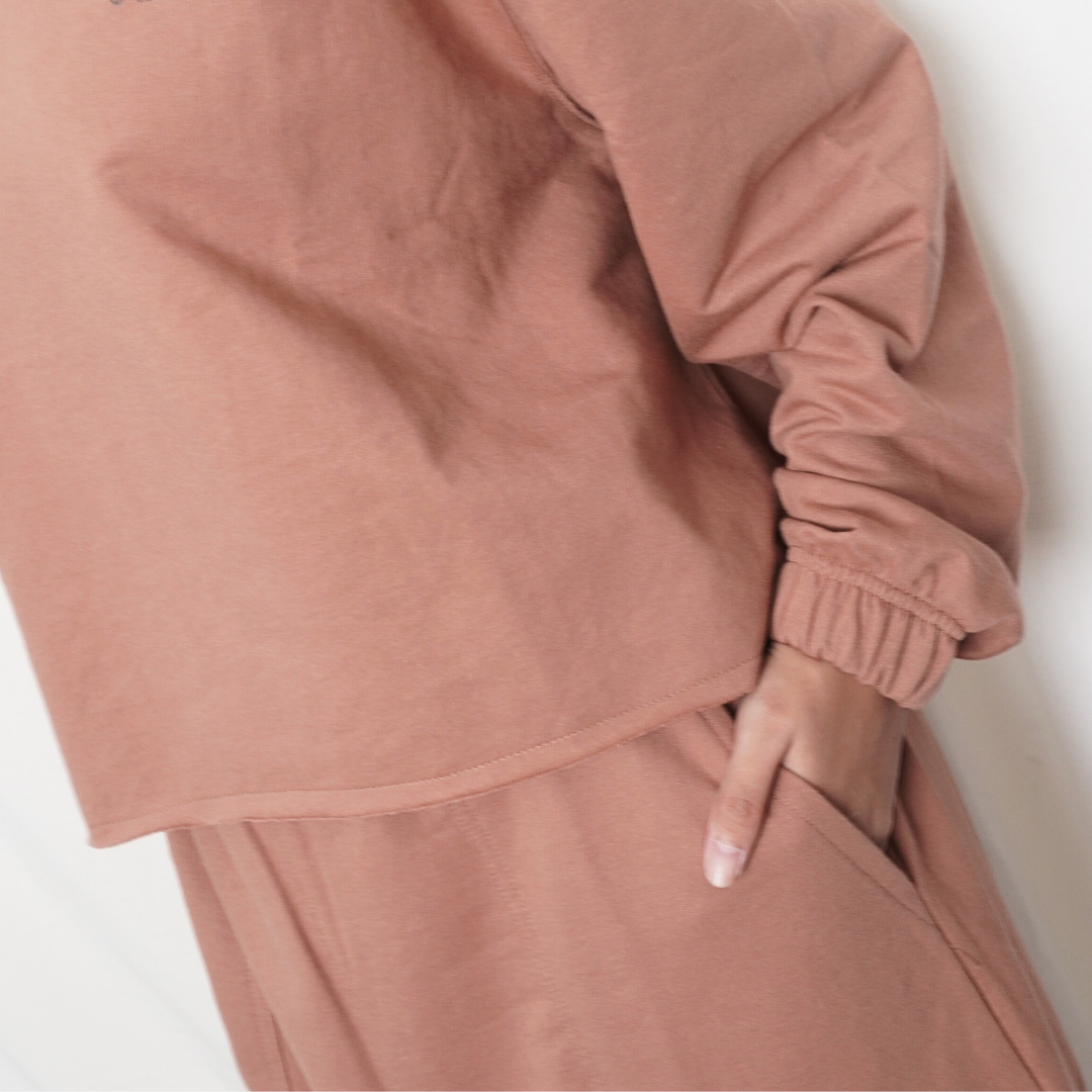 BELYANZA ACTIVE - Moody Hoodie Sweater Crop Top