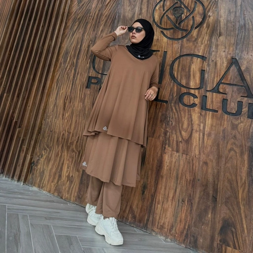 Image of BELYANZA ACTIVE - Savana Inner Tunic Milo Dryfit High Cool Technology