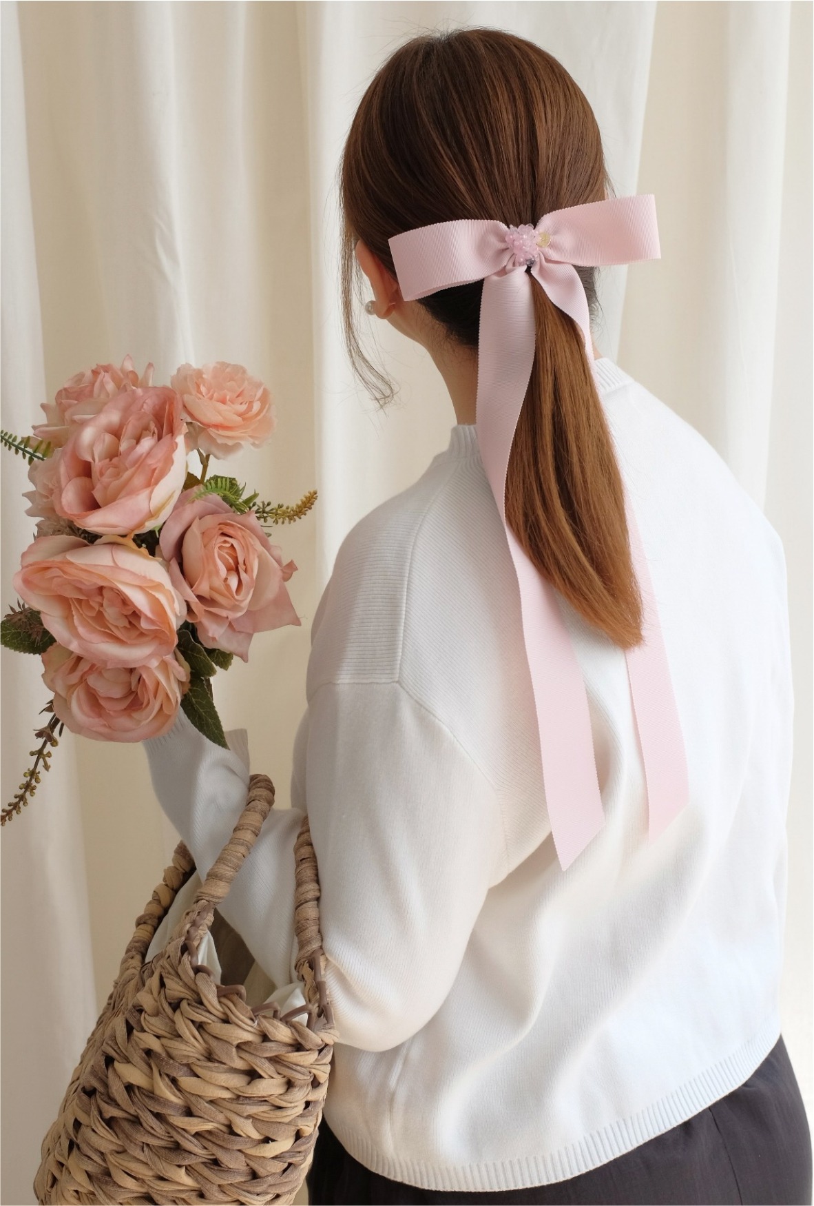 SIGNATURE MAXI (FRENCH CLIP & BROOCH)