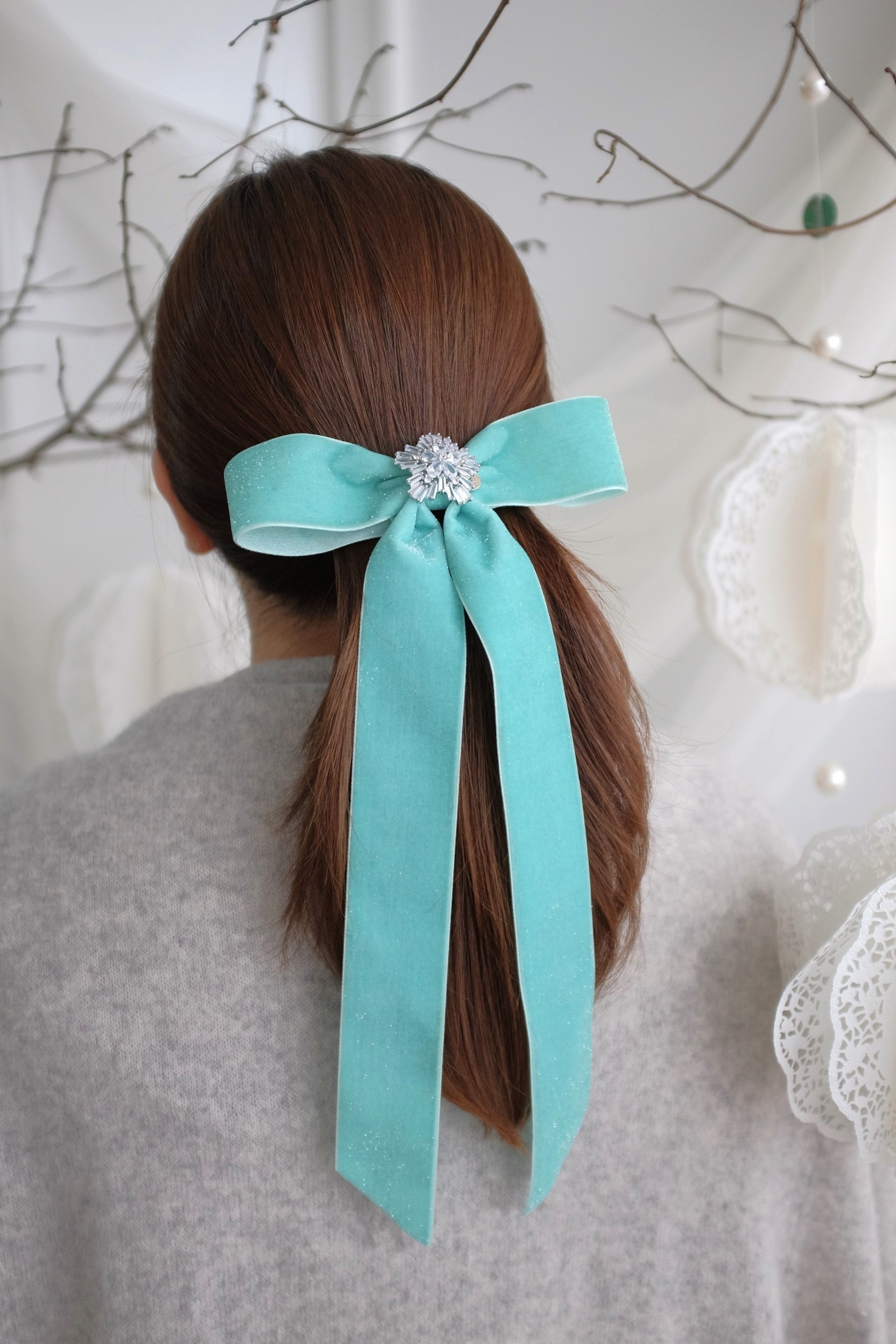 SNOWFLAKE FRENCH CLIP