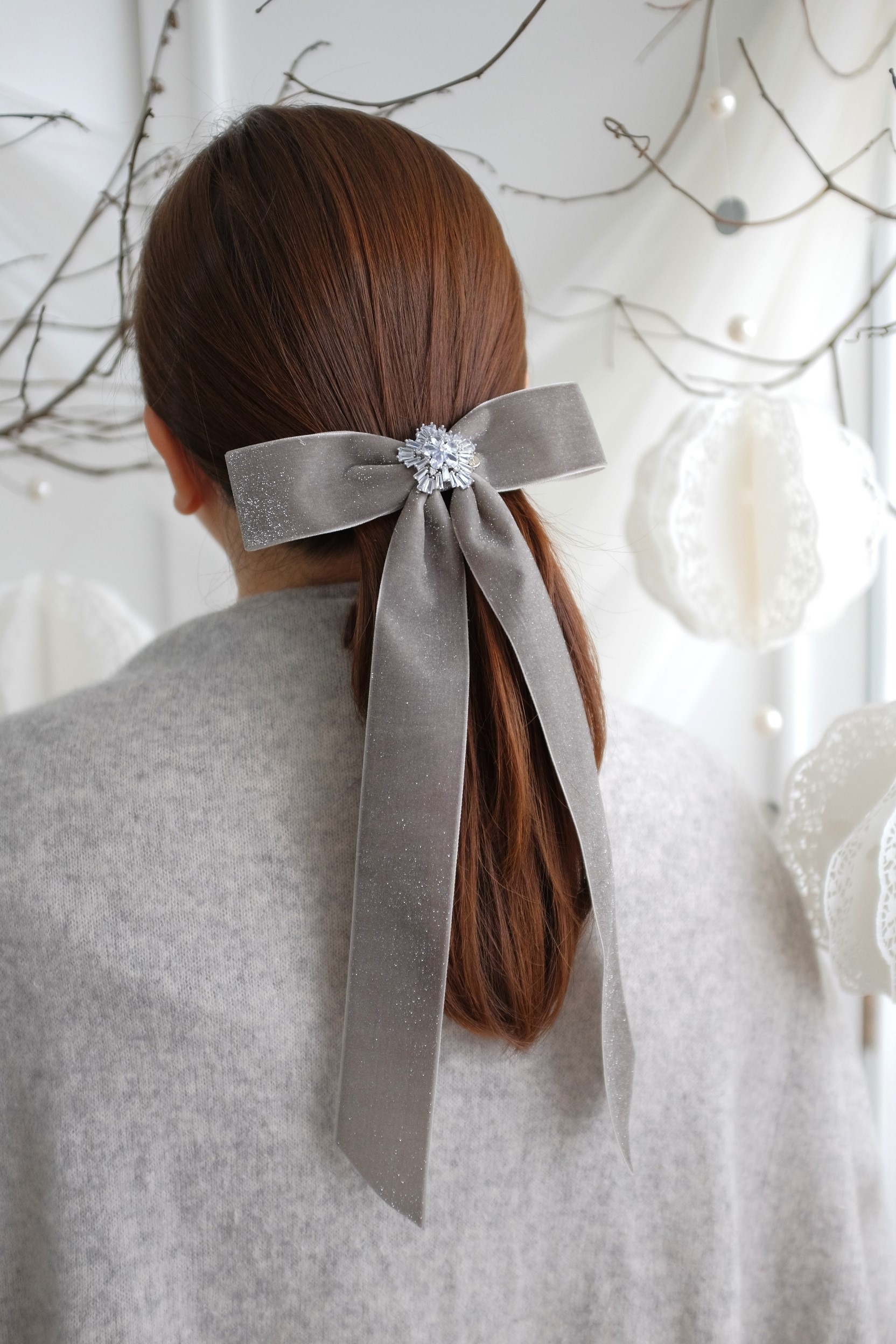 SNOWFLAKE FRENCH CLIP