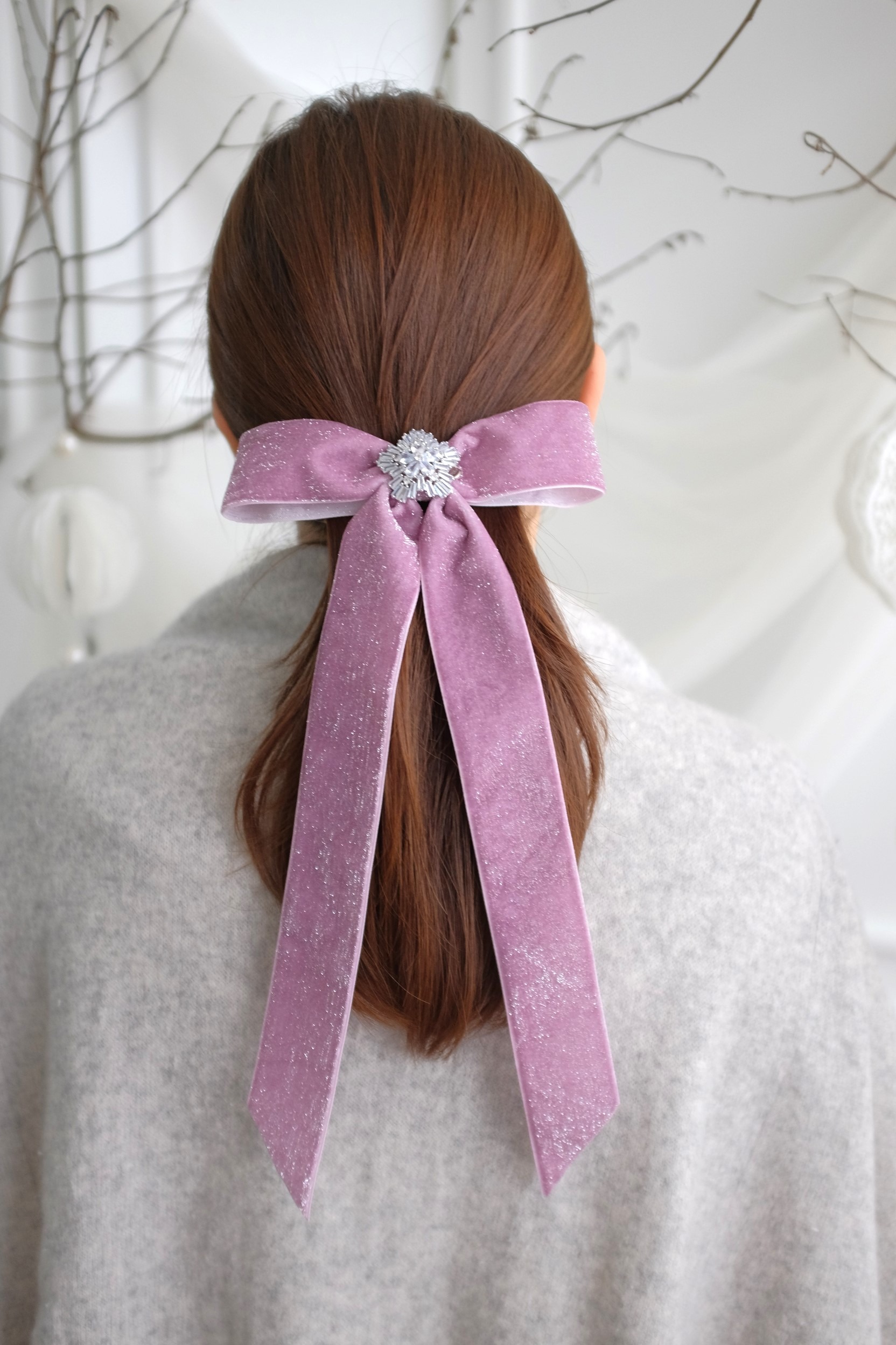 SNOWFLAKE FRENCH CLIP