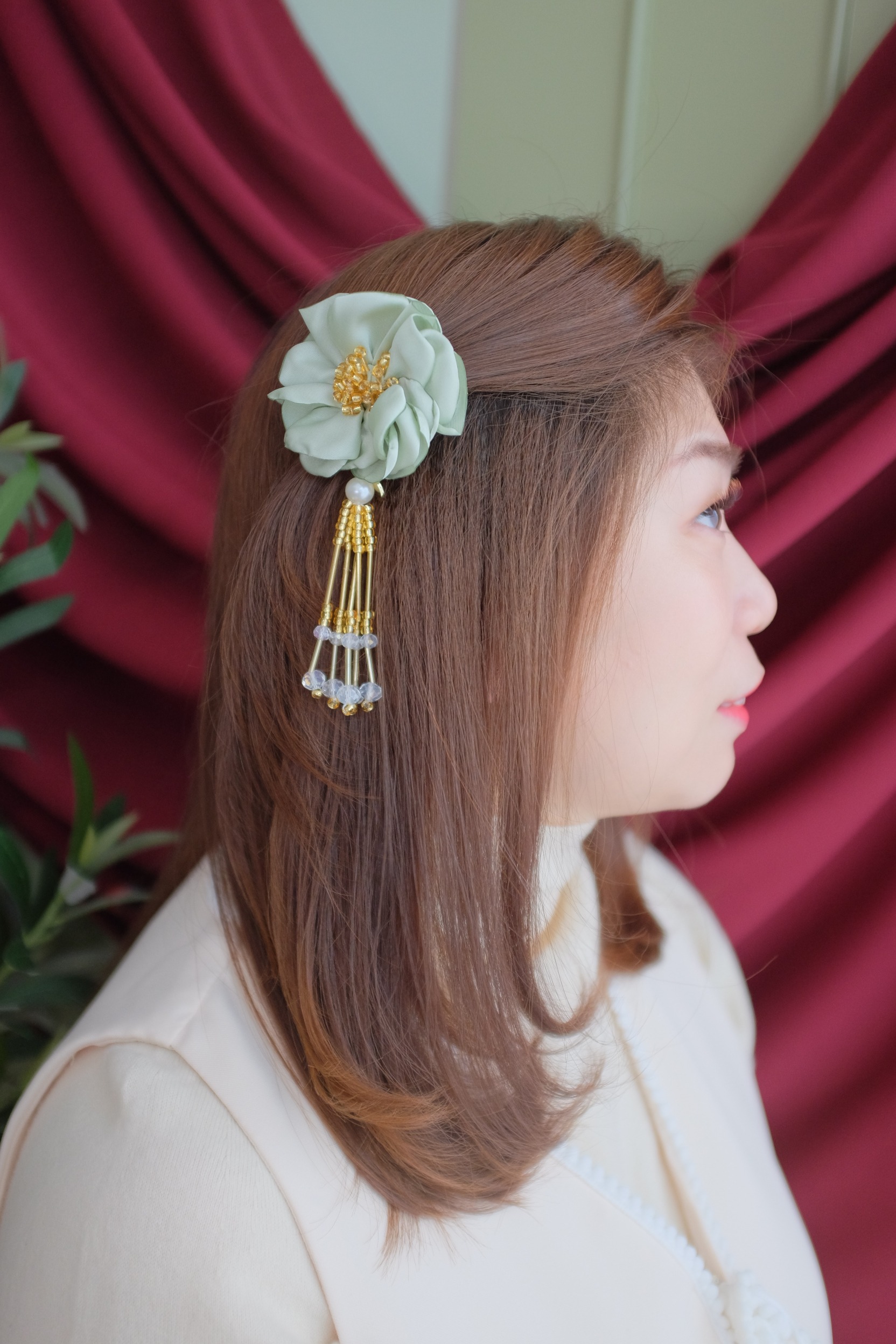 ASAGAO ( ALIGATOR & BROOCH )