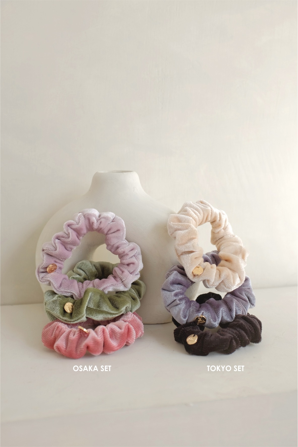 NIXI (SCRUNCHIE SET OF 3)