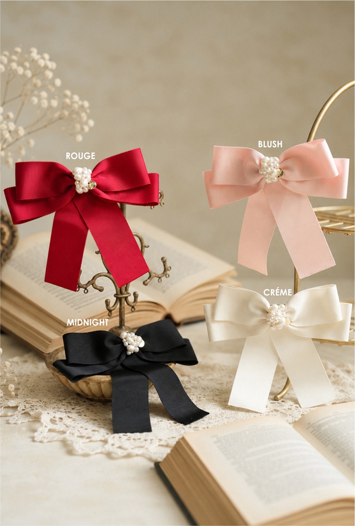 SIGNATURE (FRENCH CLIP & BROOCH)