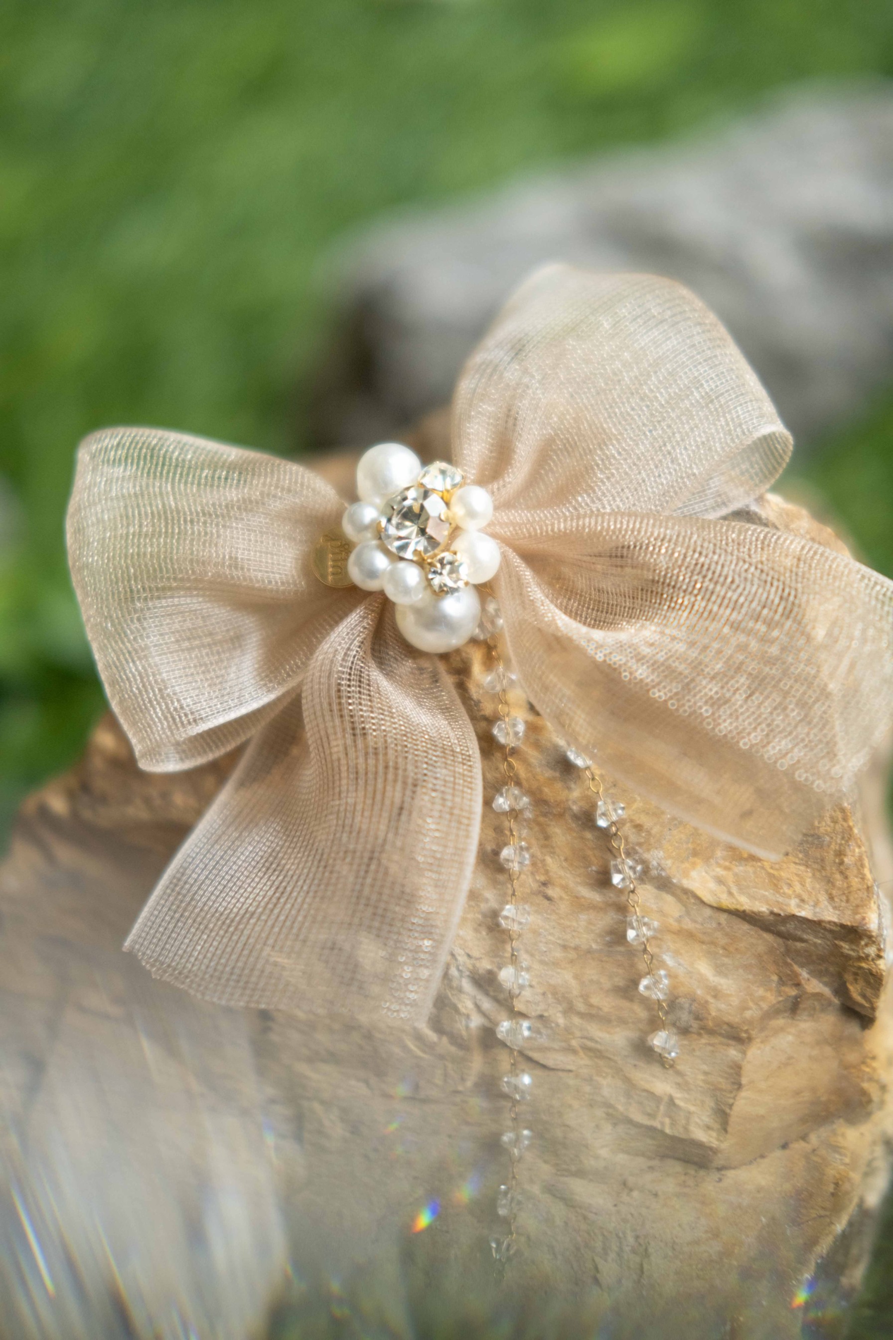 LACEY EARRINGS CUSTARD