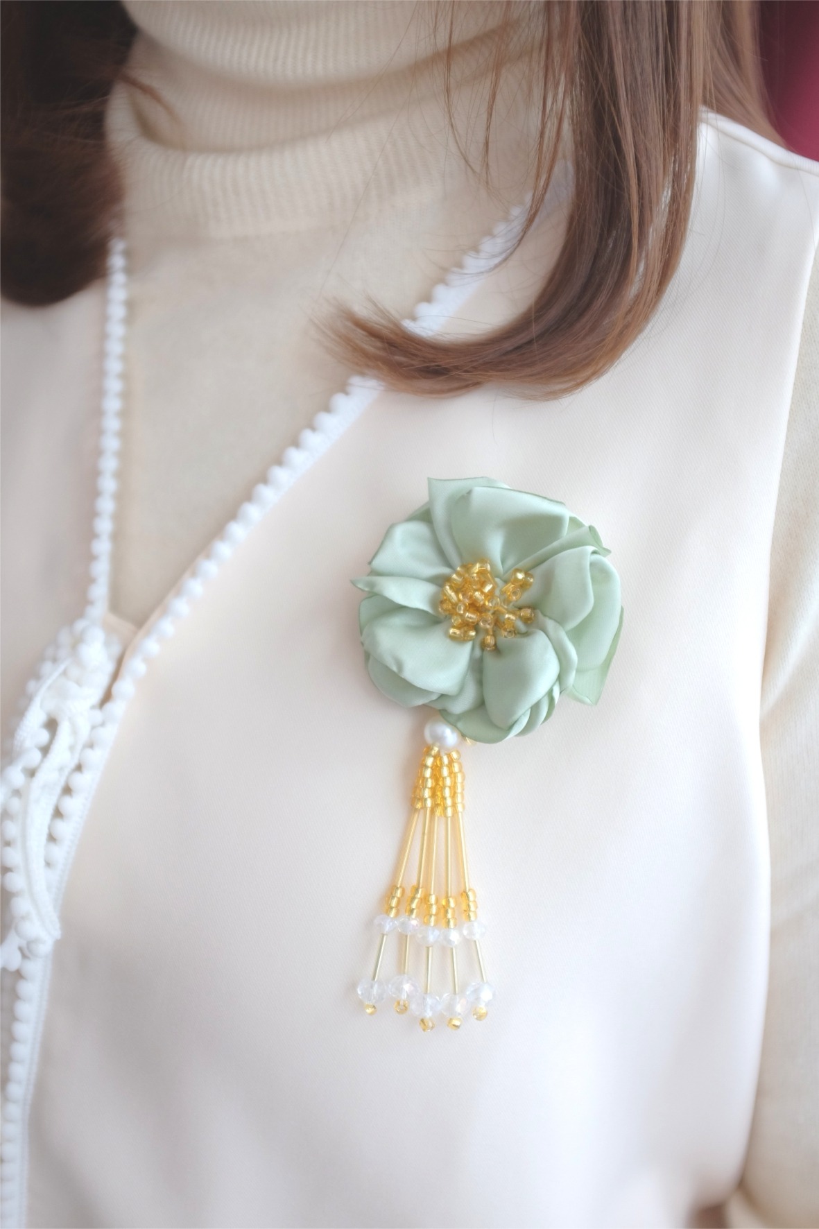 ASAGAO ( ALIGATOR & BROOCH )