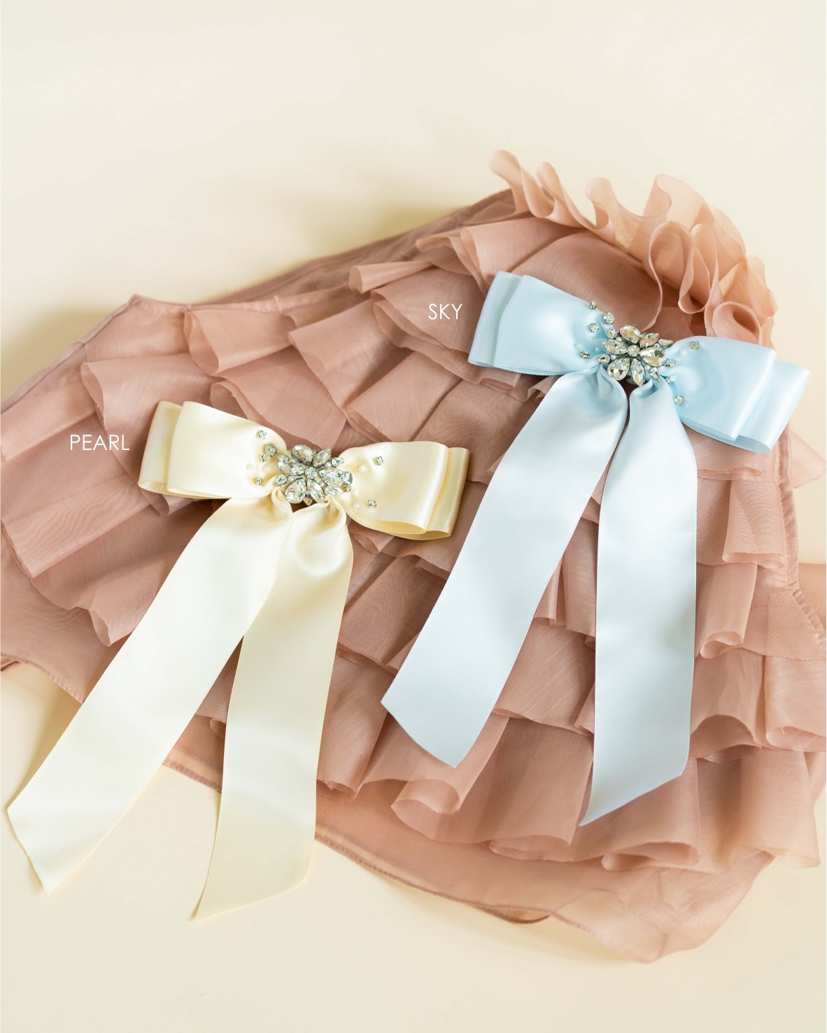 FIORE RIBBON (FRENCH CLIP)