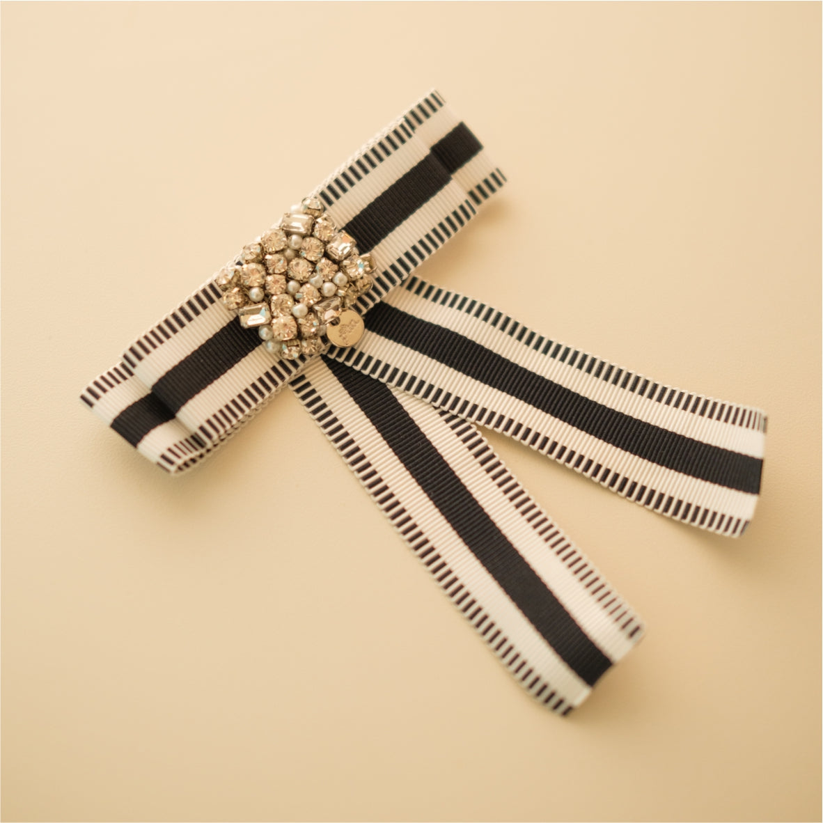 MAGGIE STRIPES BROOCH