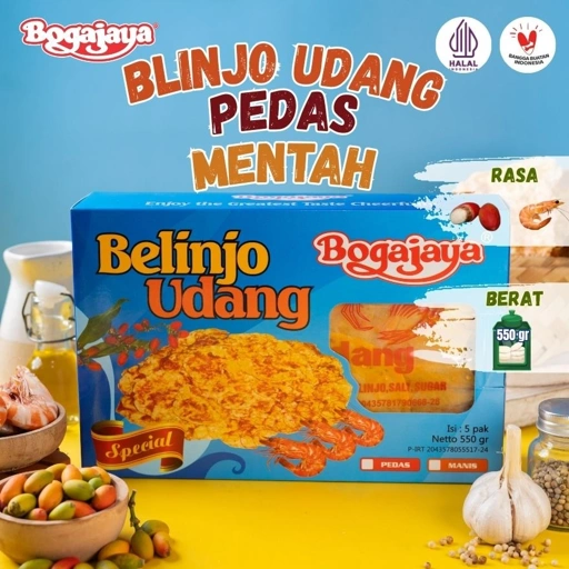 Image of BLINJO UDANG SURABAYA RASA PEDAS 110 GRAM / KERIPIK MELINJO UDANG SURABAYA MENTAH (KUALITAS EKSPOR)