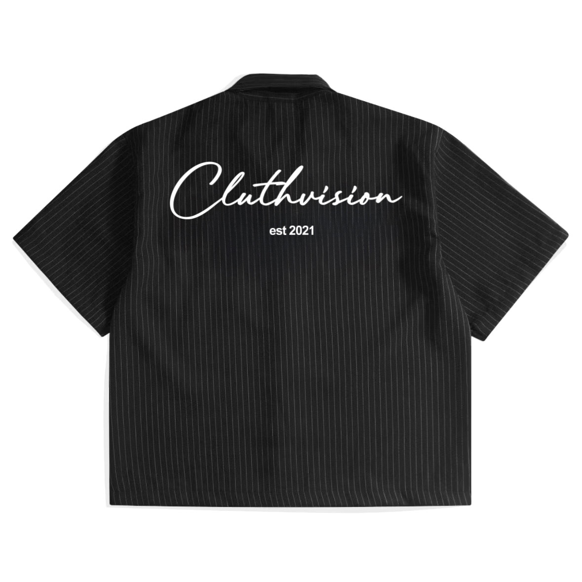 SHIRT BLACK BOXY CLUTHVISION 