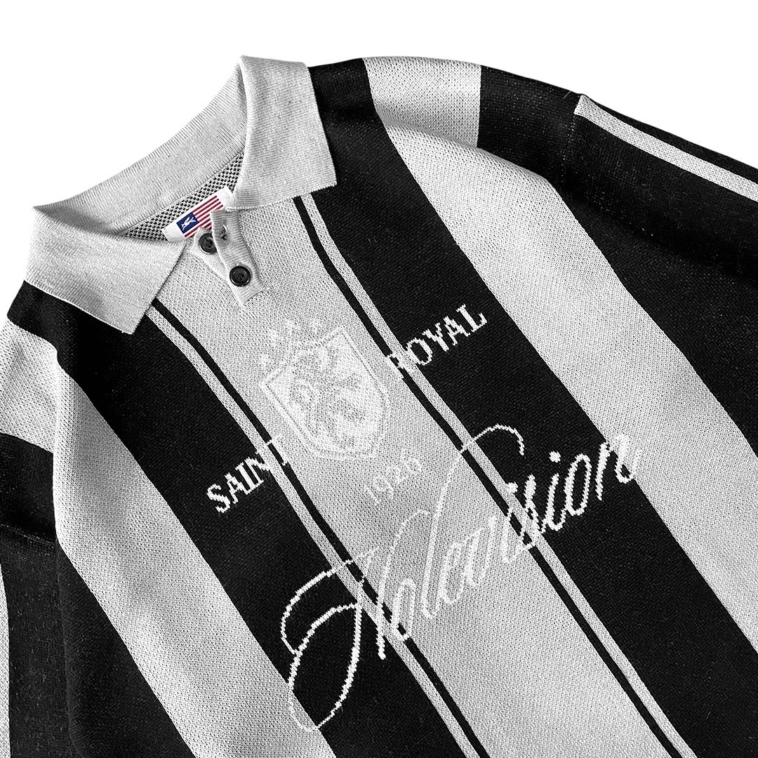 SAINT ROYAL KNITWEAR BLACK GREY