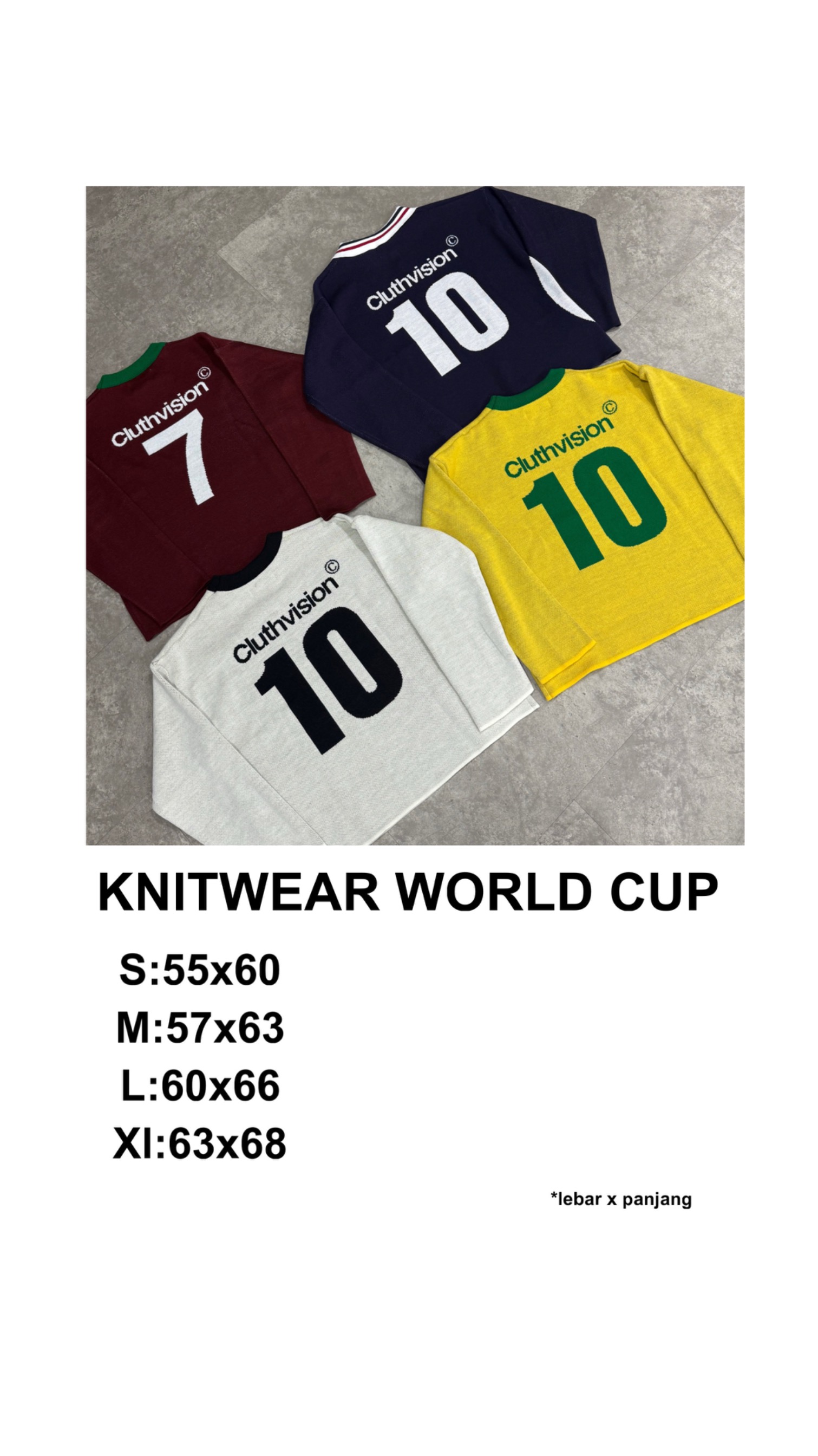 KNITWEAR WORLD CUP EDITION