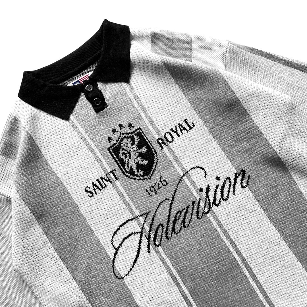 SAINT ROYAL KNITWEAR WHITE GREY