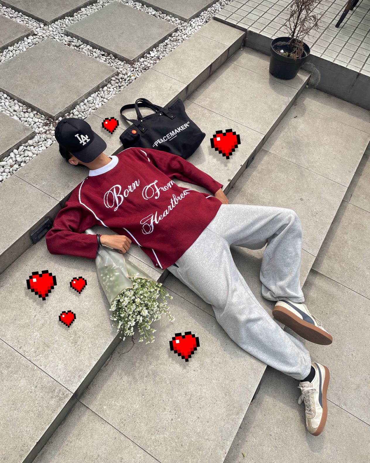 SPECIAL EDITION KNITWEAR “BORN FROM HEARTBREAK”