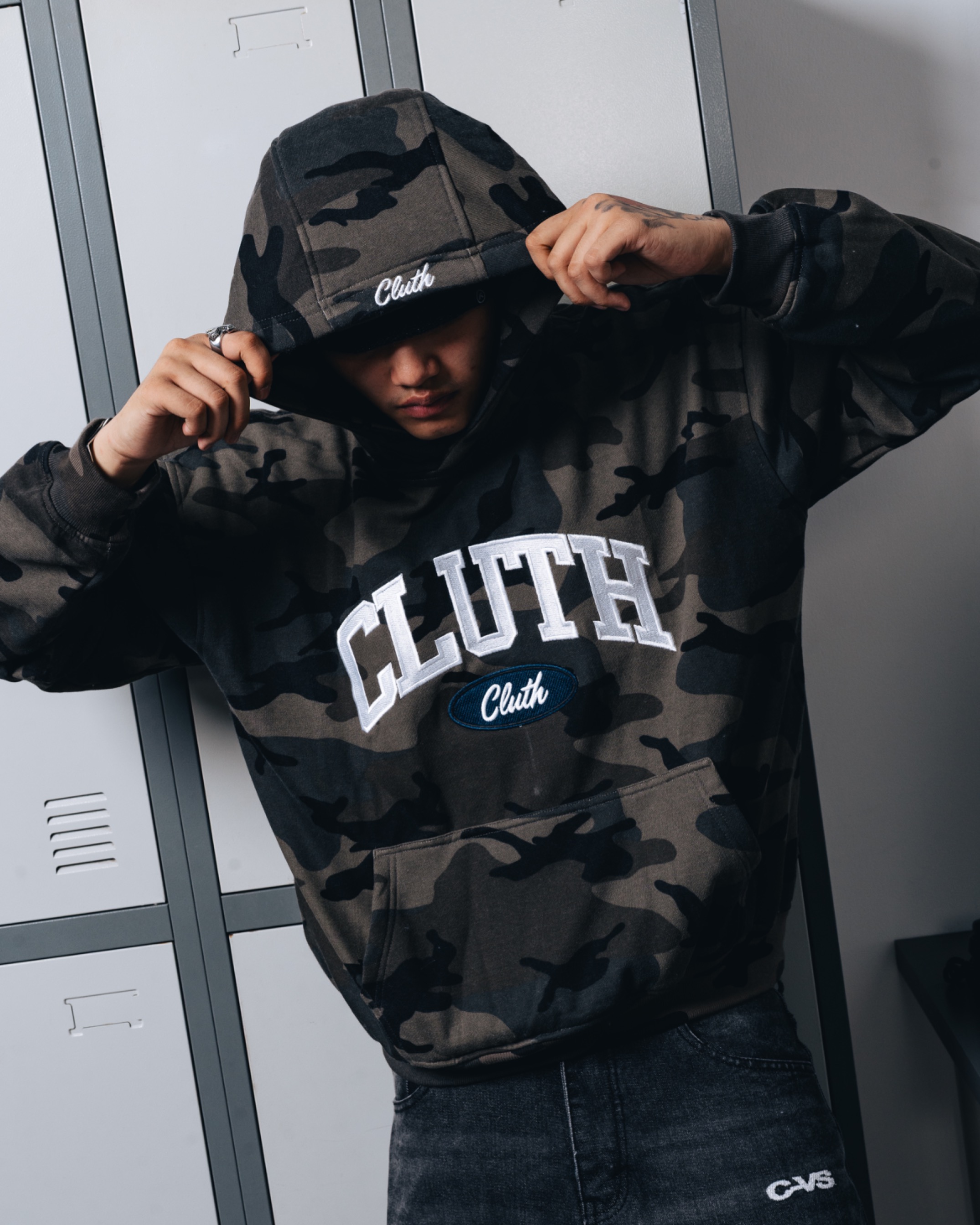 CAMO HOODIE CLUTHVISION