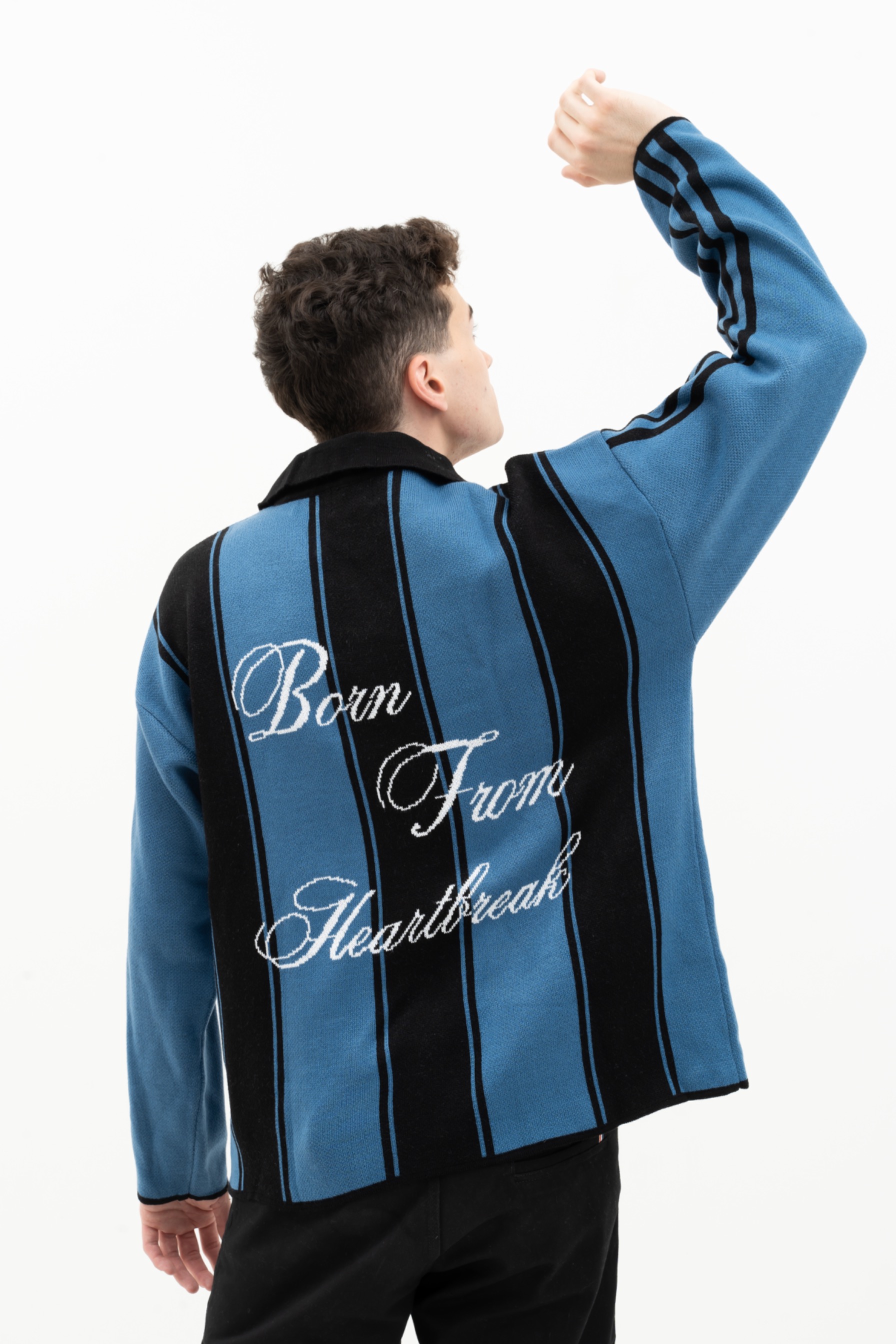 KNITWEAR DENIM BLUE ROYAL GLORY