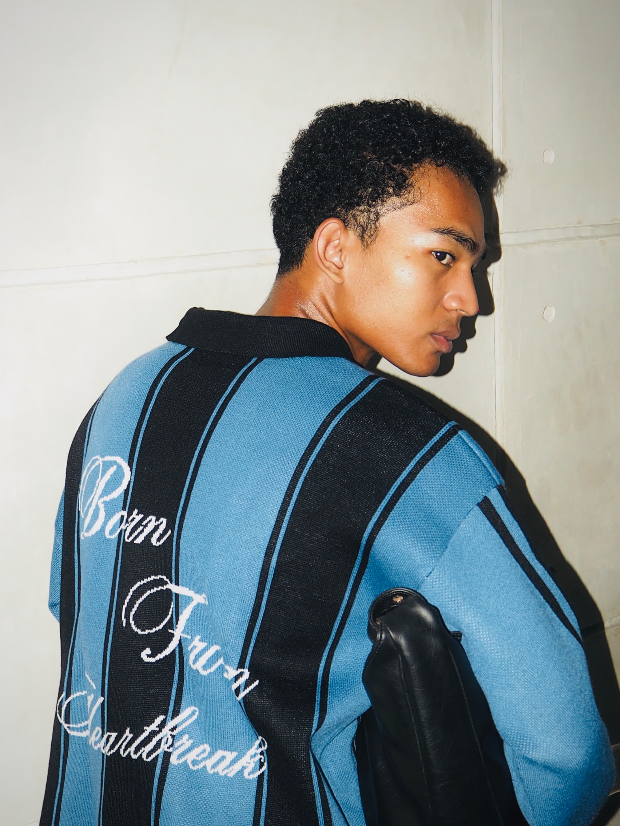 KNITWEAR DENIM BLUE ROYAL GLORY
