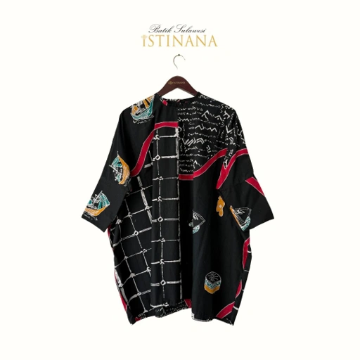 Image of Tunik Batik Cap Pulau Phinisi