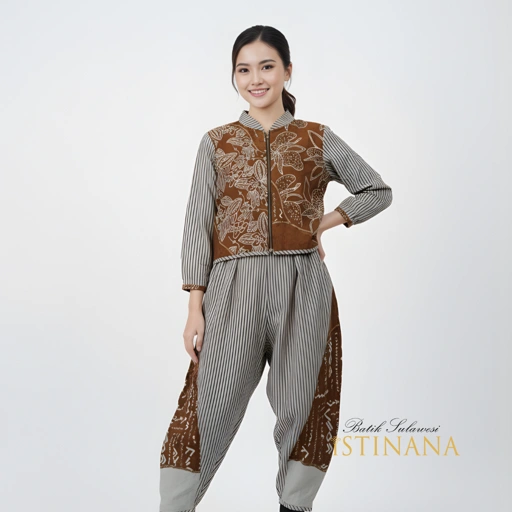 Image of Celana Motif "Cap Mekar"