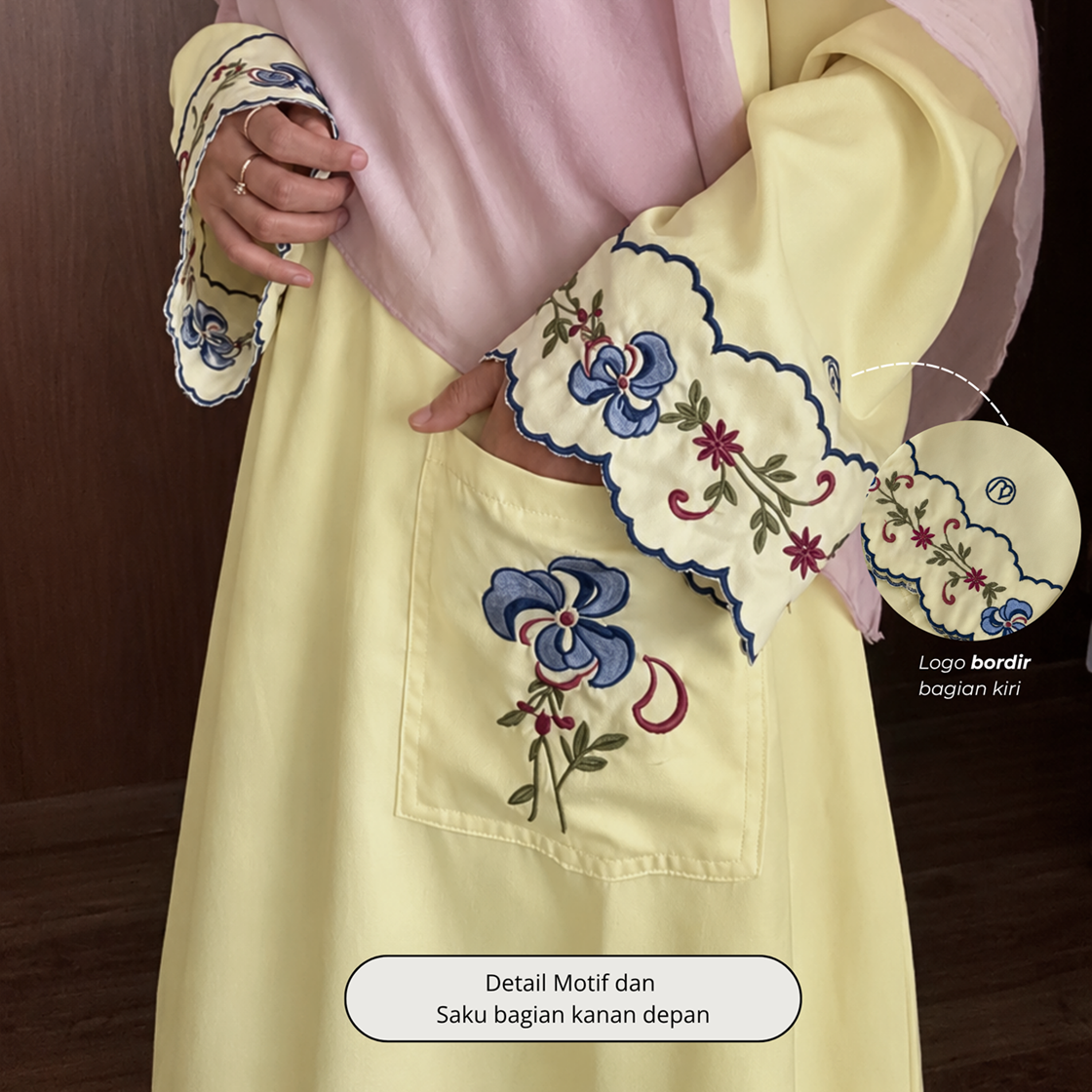 Ayna Dress (Petite Series) - Soft Suede Polos by MAISAYA.ID