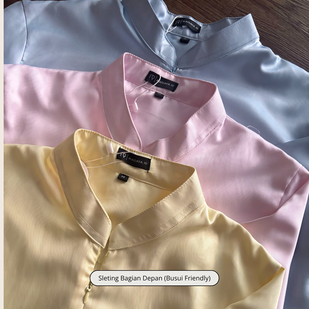 Ayna Dress (Petite Series) - Soft Suede Polos by MAISAYA.ID