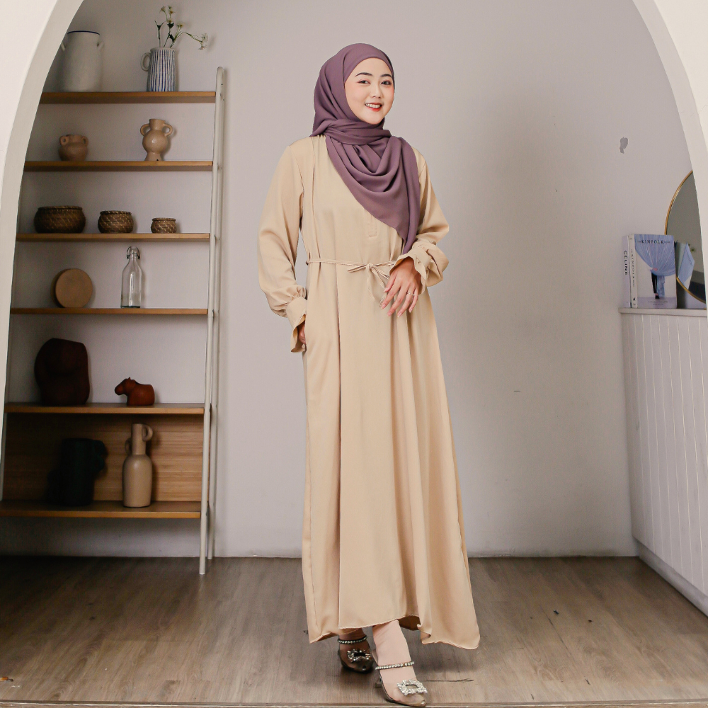 Clemira Dress Yoryu Crinkle by MAISAYA.ID