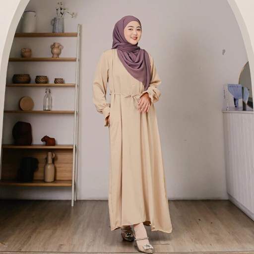 Clemira Dress Yoryu Crinkle by MAISAYA.ID