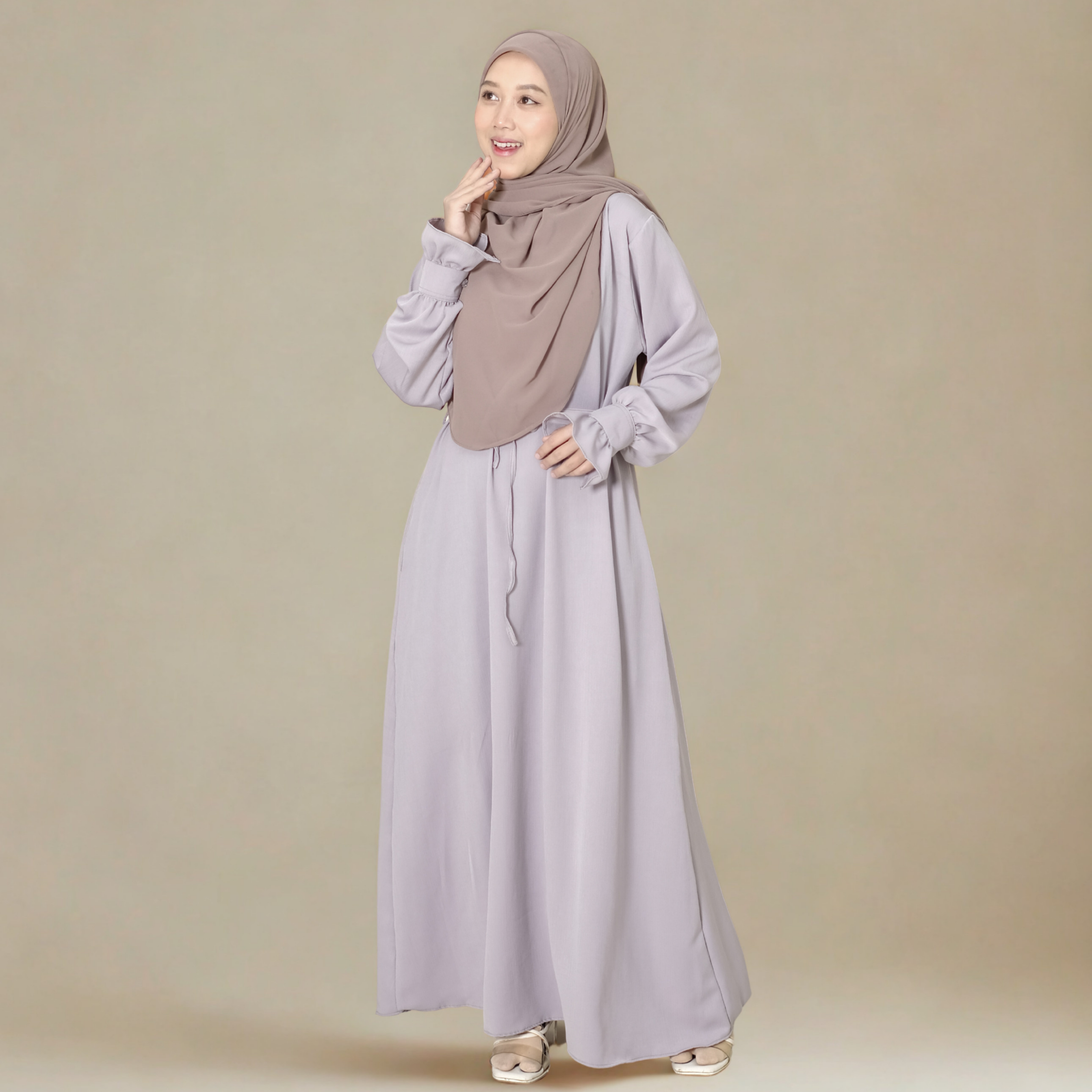 Clemira Dress Yoryu Crinkle by MAISAYA.ID